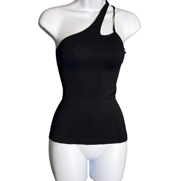 Intimately Free People - One Shoulder Bodycon Top - Extra Small / Small - Picture 1 of 3